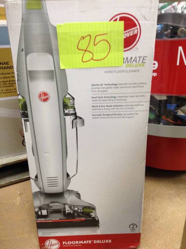 Hoover FloorMate Deluxe Hard Floor Cleaner with Foldable Handle