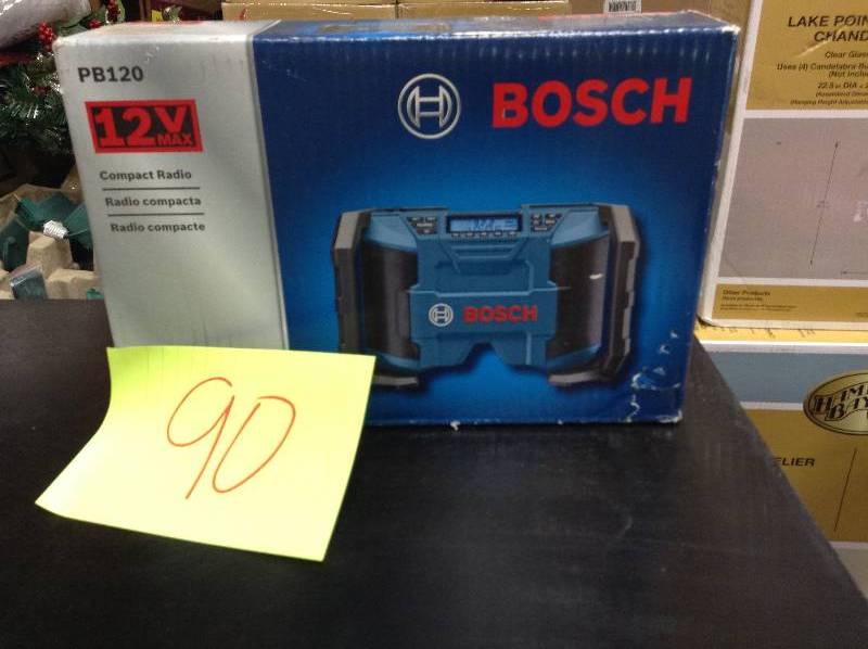 Bosch 12 Volt Lithium-Ion Cordless Compact Jobsite Radio