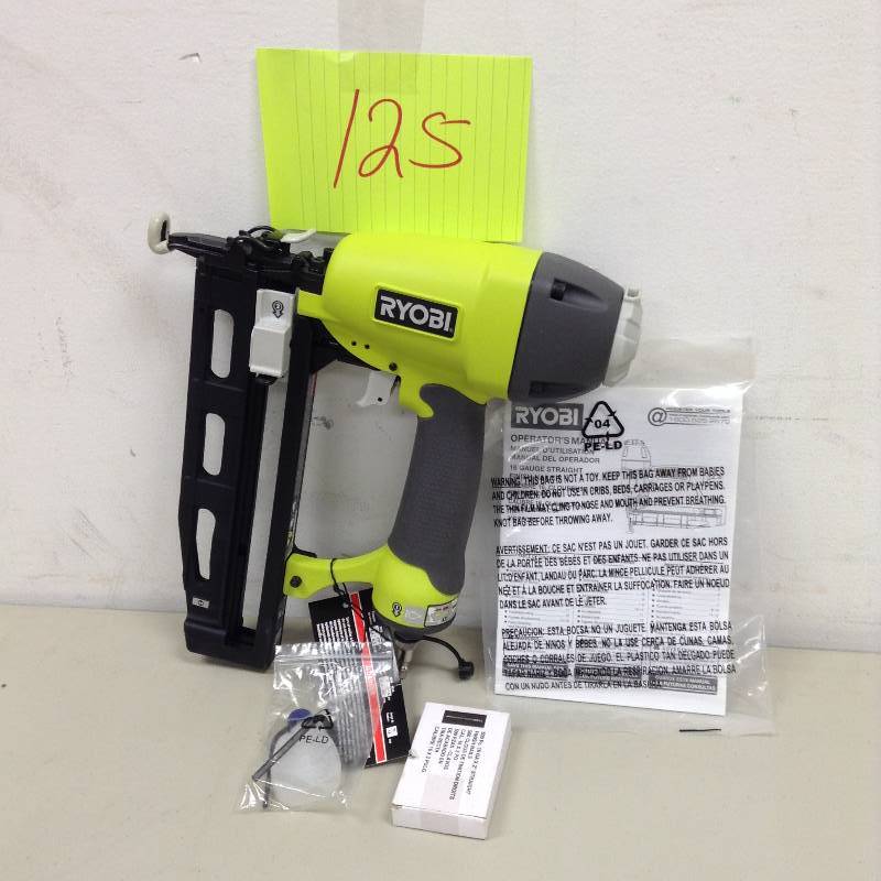 Ryobi 2.5 in. x 16-Gauge Straight Nailer Never used