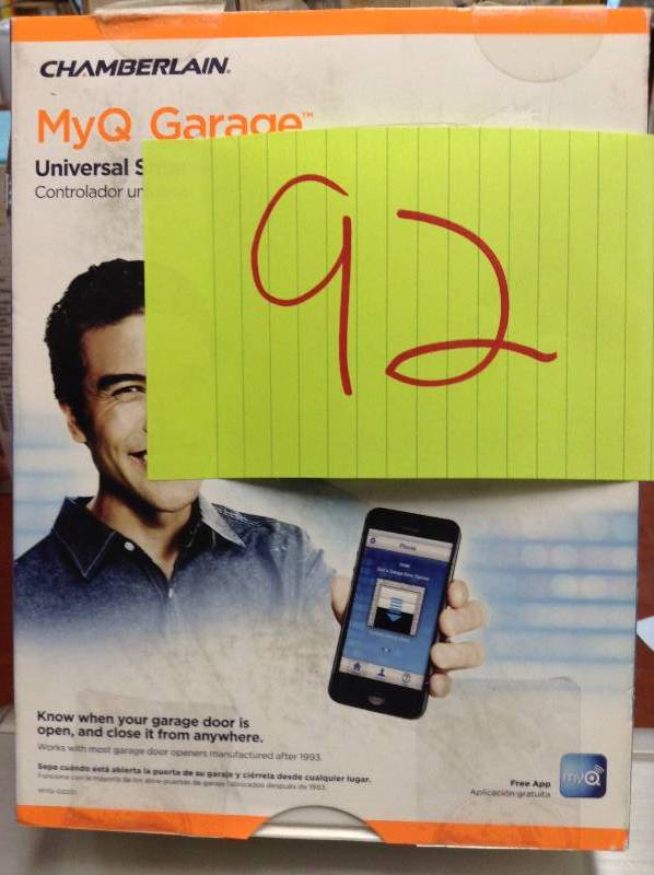 Chamberlain MYQ-G0201 MyQ-Garage Controls Your Garage Door Opener with Your Smartphone New