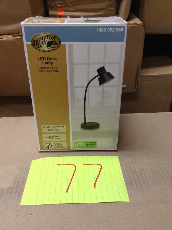 Hampton Bay LED Desk Lamp not used