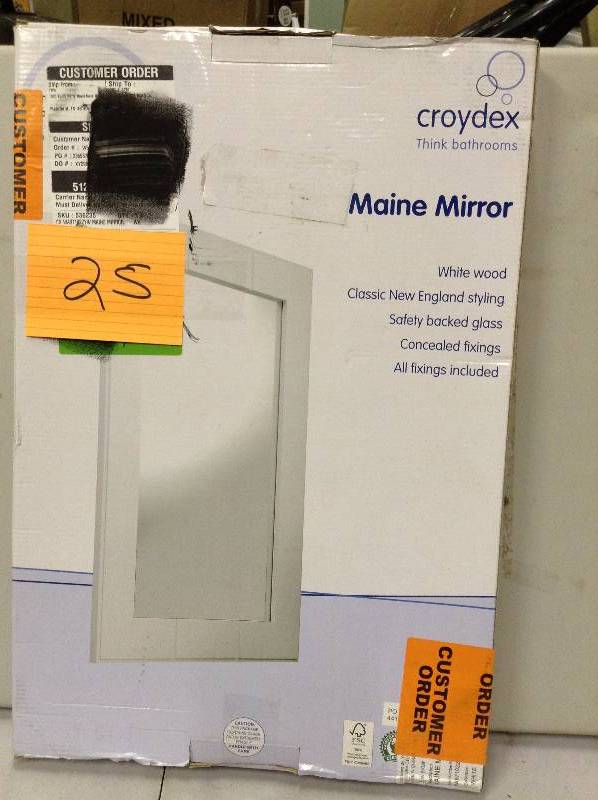 Croydex Maine Mirror