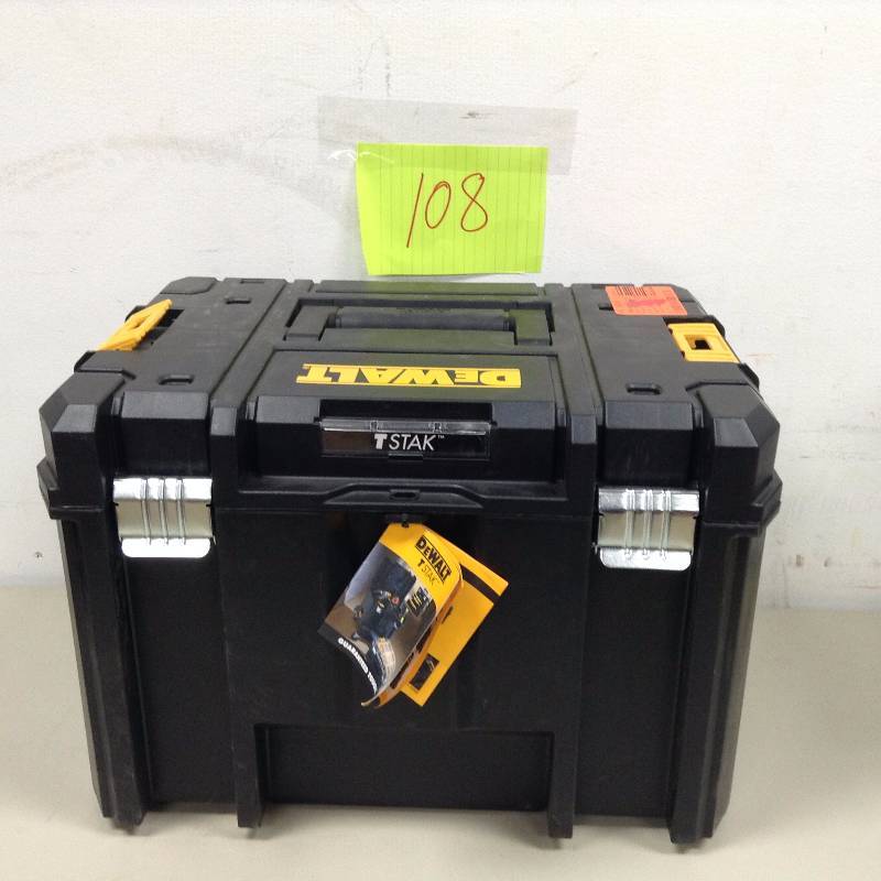 Dewalt TSTAK 44 lb. 0-Drawer Deep Box with Flat Top