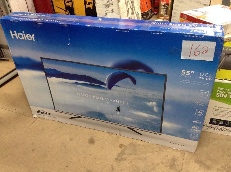 Haier 55-Inch 1080p 60Hz LED TV (55F3500),  54.61 diagonal Screen resolution 1920 x 1080p (Full HD) never used