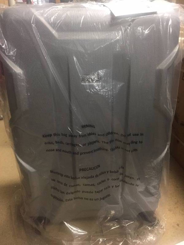 Set of Suitcases gray New