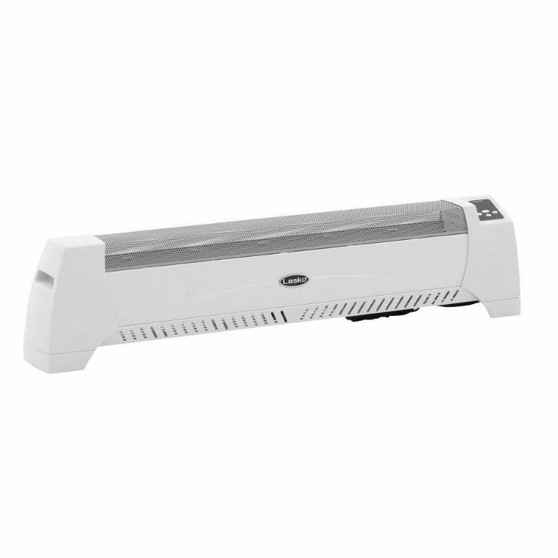 Lasko Low Profile Silent Room Heater White Lasko Low Profile Silent Room Heater White