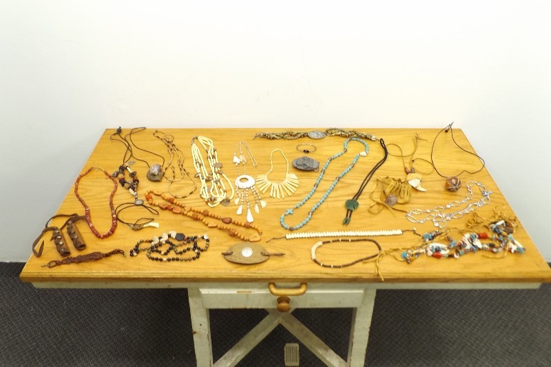 lot 40 image: Lot of Southwest Native American Jewelry wsome Sterling