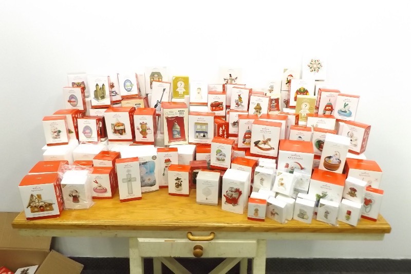lot 49 image: MASSIVE Lot of New Hallmark Keepsake Ornaments