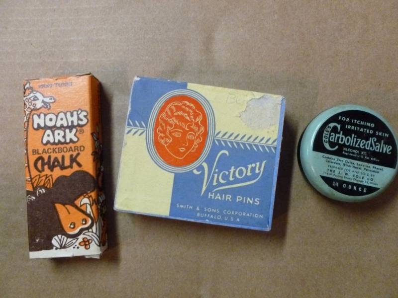 lot 31 image: Vintage Product Containers