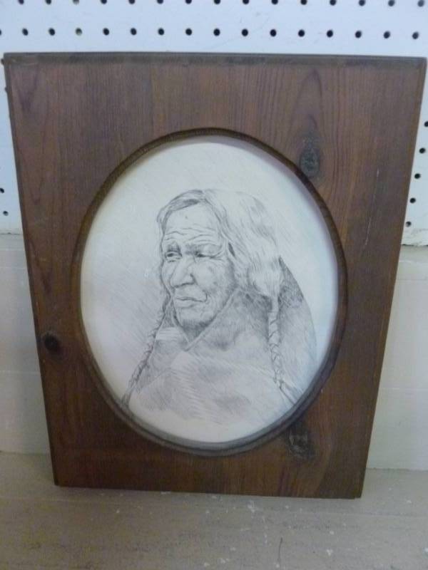 lot 67 image: Native American Picture