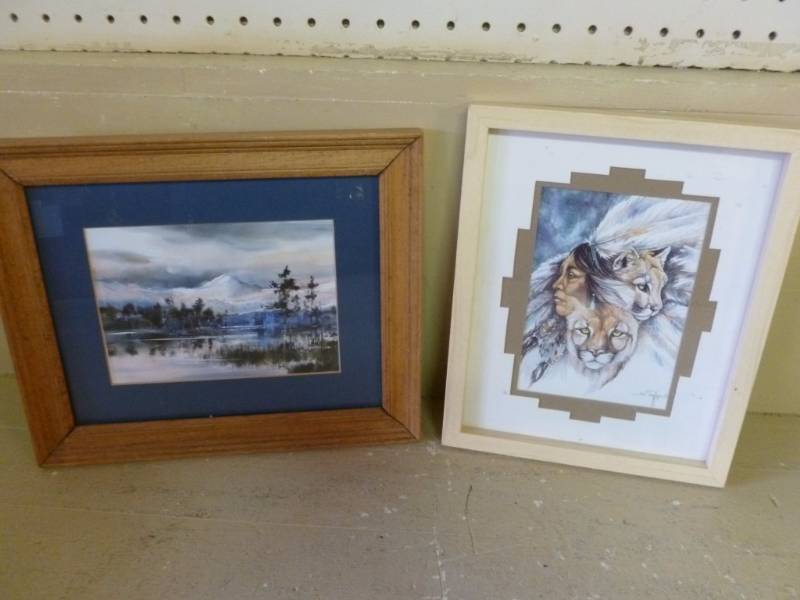 lot 72 image: Original Watercolor Painting