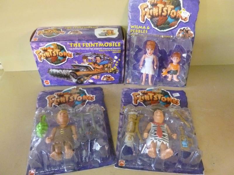 lot 86 image: Flintstones Toys