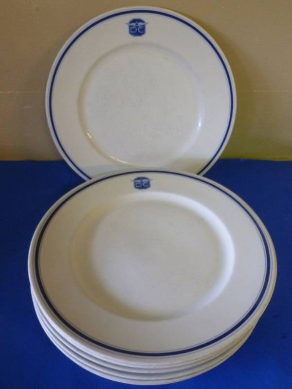lot 150 image: Vintage Airline Plates