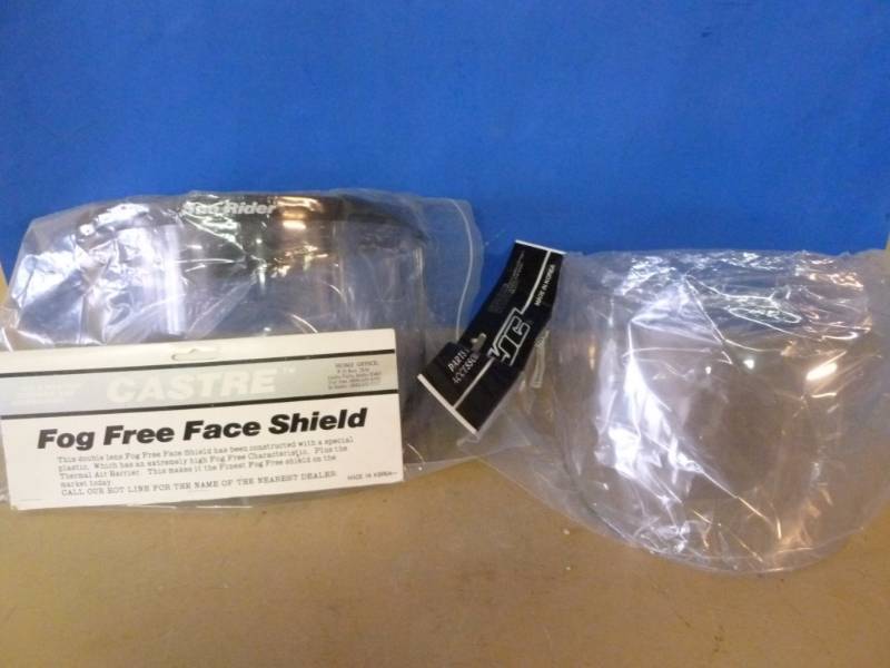 lot 200 image: New Helmet Shields