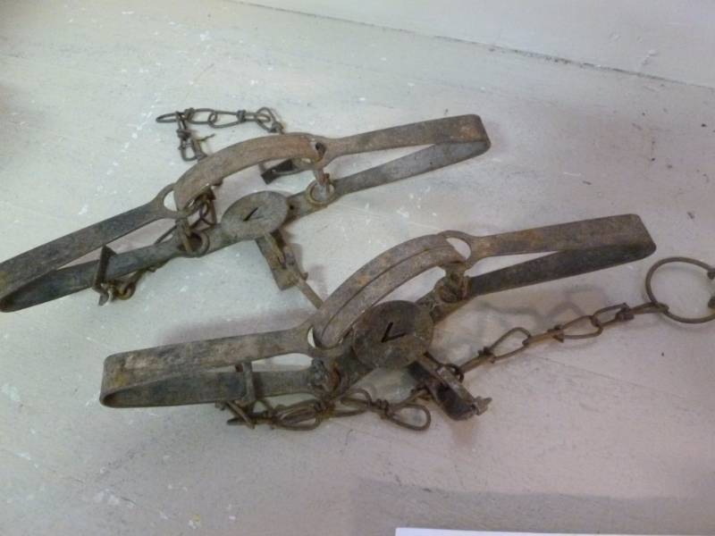 lot 229 image: Vintage Traps
