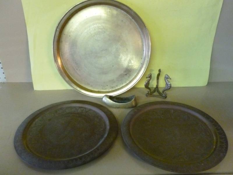 lot 273 image: Vintage Cast Brass