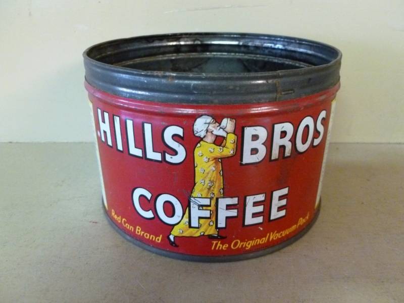 lot 307 image: Vintage Coffee Can