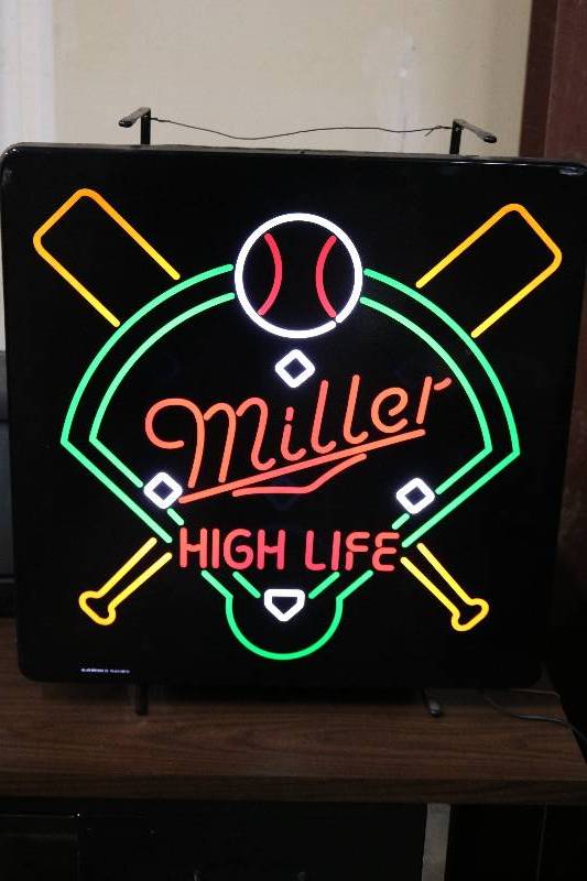 Miller High Life Sign