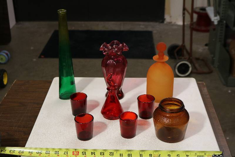 Colored Glassware