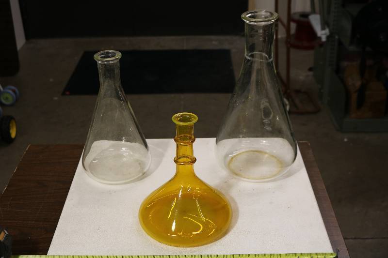Heavy Glass Flasks