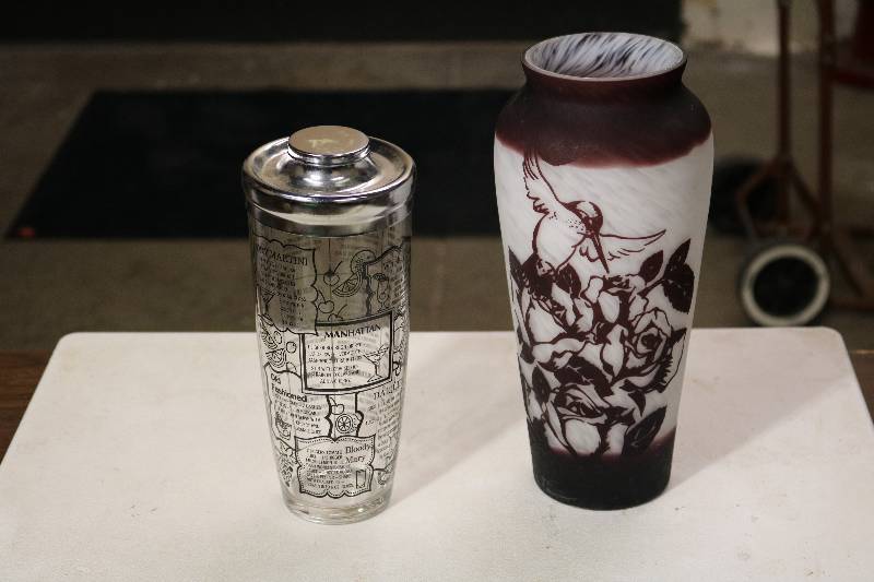 Cocktail Mixer and Vase