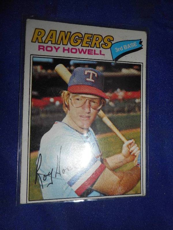 1977 ROY HOWELL BASEBALL CARD