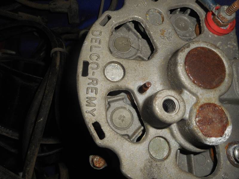 SPARK PLUG WIRES AND ALTERNATER