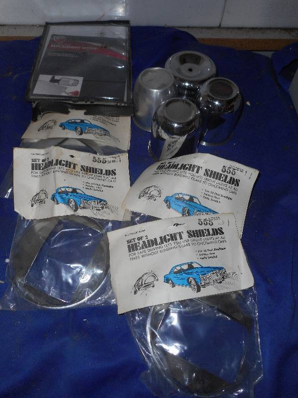 HEAD LIGHT SHIELDS AND MISC