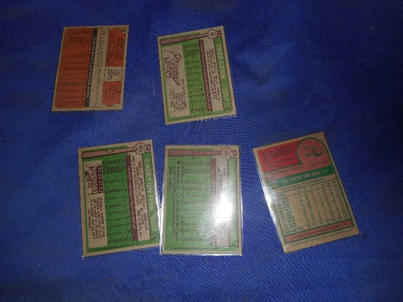 REDSOX BASEBALL CARDS