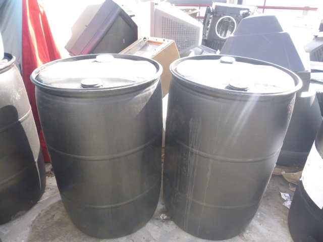 lot 46 image: 2 55 Gallon Barrels