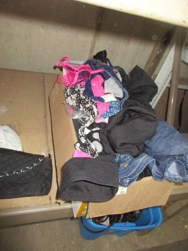 lot 73 image: box assorted womens clothes most size large or bigger