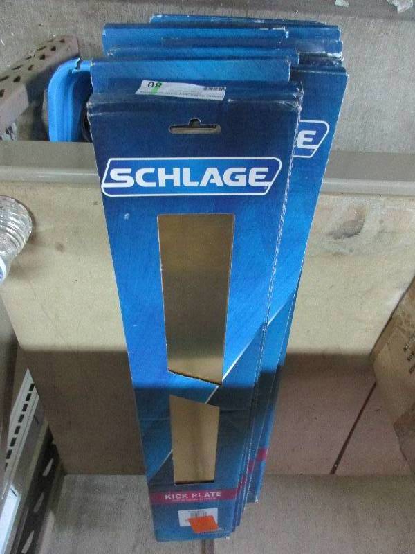 lot 80 image: 10 schillage kick plates