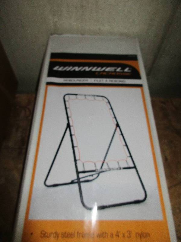 lot 83 image: Winnwell lacrosse re bounder net