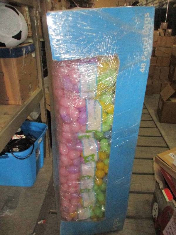 lot 88 image: huge box of Easter eggs 4 long