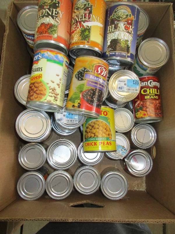 lot 96 image: lot of assorted beans NOT expired