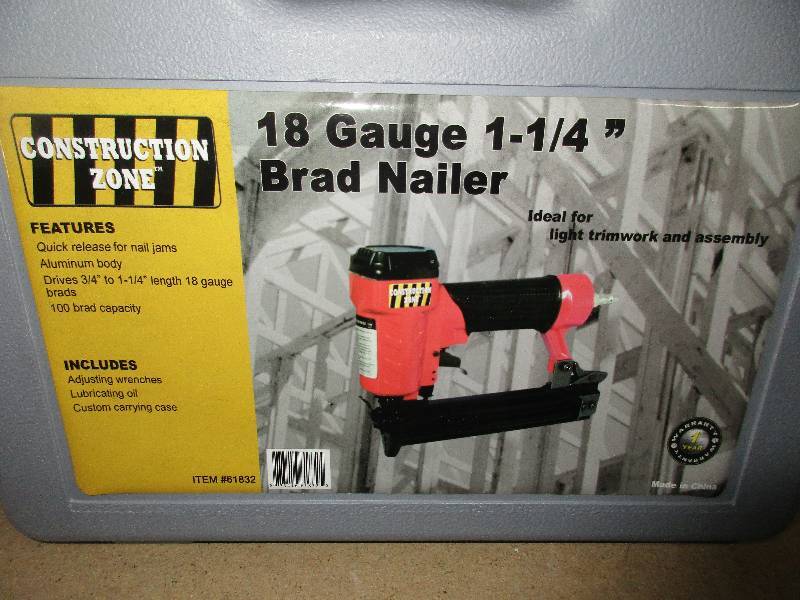 lot 127 image: 18 guage 1.25 brad nailer