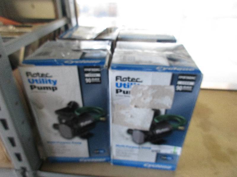 lot 146 image: 4 flotec utility pumps FPOF360AC