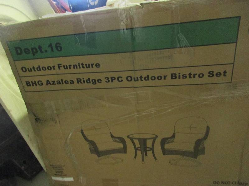 lot 154 image: 3 piece outdoor furniture set