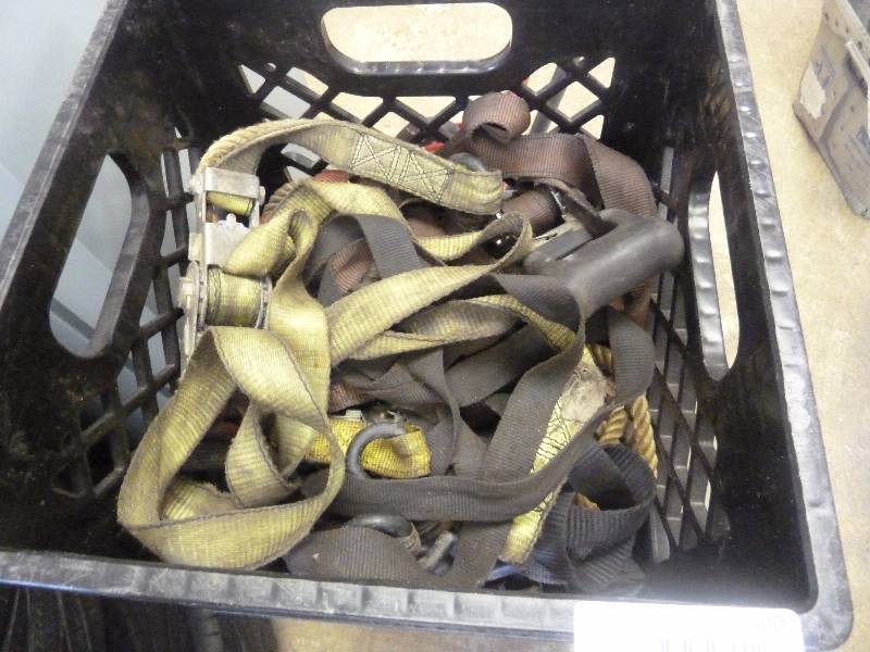 lot 500 image: Ratchet Straps and Crates