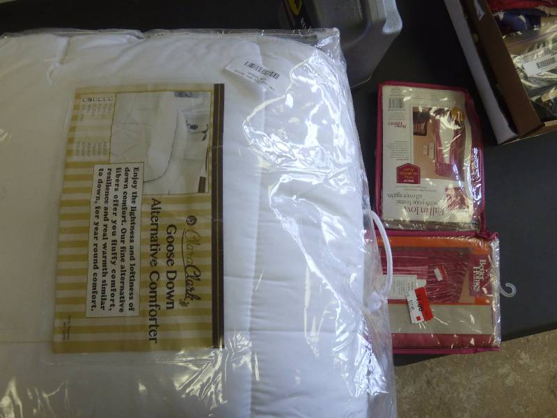 lot 504 image: King Size Goose Down Comforters