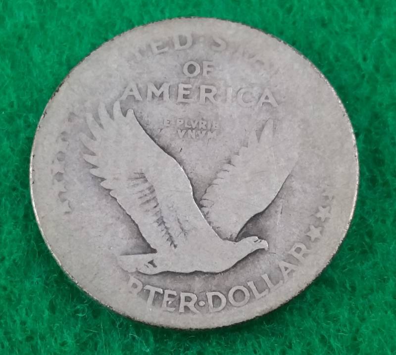 1918 () D Standing Liberty Silver Quarter