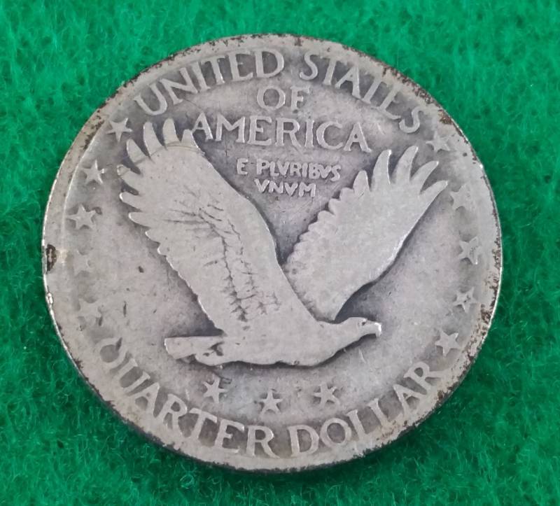 1927 Standing Liberty Silver Quarter