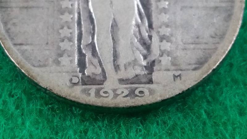 1929 D Standing Liberty Silver Quarter