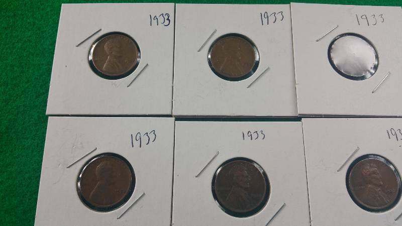 Group of (13) Better Wheat Cents