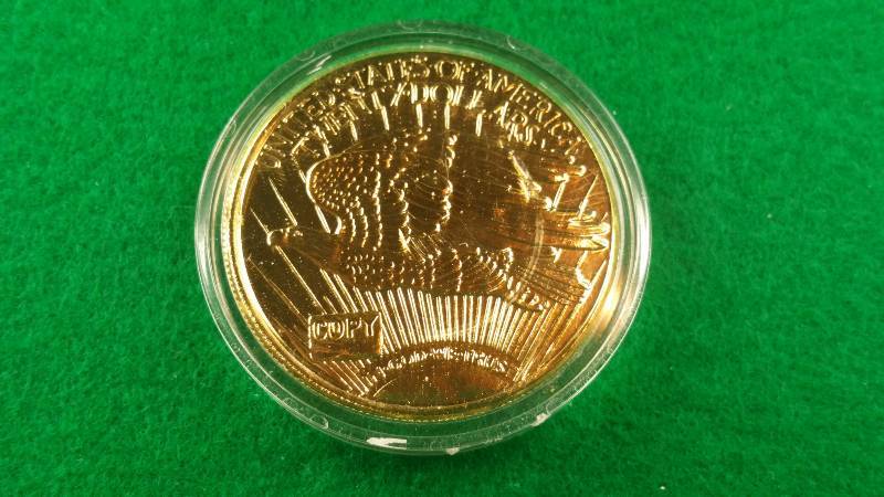 1933 St. Gaudens Gold Double Eagle Tribute Coin