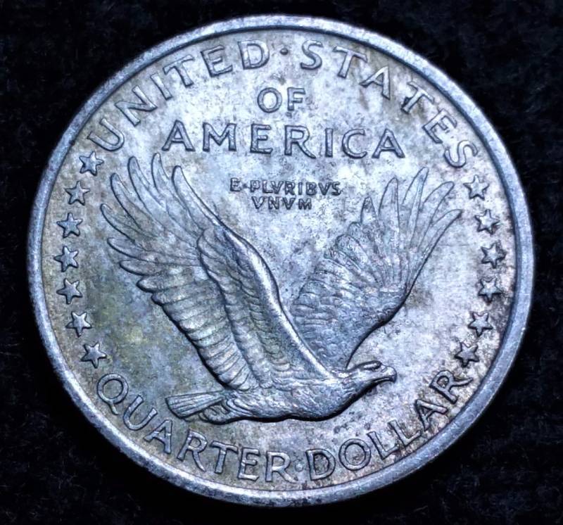 1917 Standing Liberty Silver Quarter Type 1