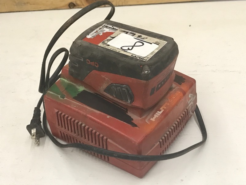 lot 8 image: Hilti Battery & Charger