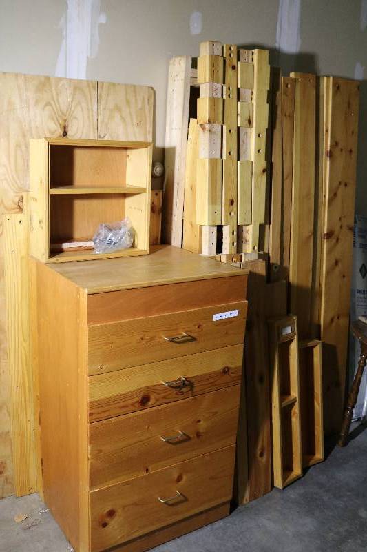 Loft Bed with Built In Desk and Dresser
