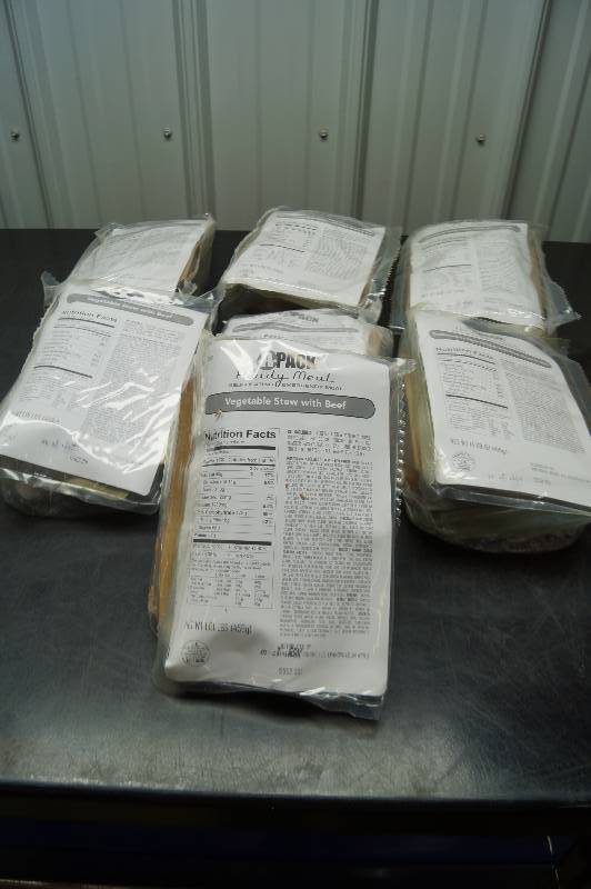 lot 22 image: MRE Meals