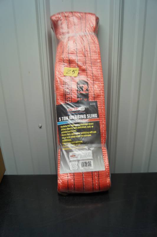 lot 25 image: Webbing Sling